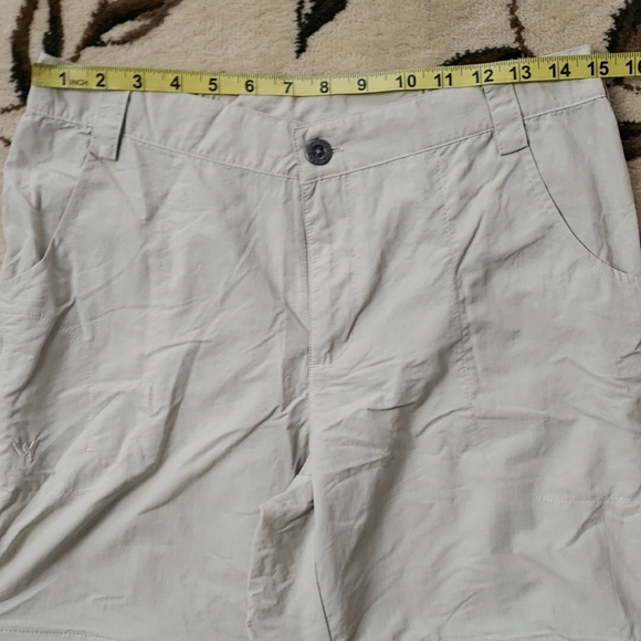 White Sierra Women Convertible Hiking Pants, Stone Color, Size M - Picture 11 of 13